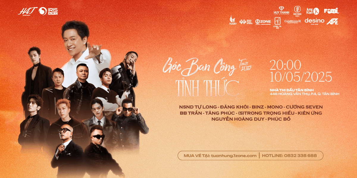 GÓC BAN CÔNG TOUR 2025: TỈNH THỨC